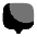 Chat Square Icon from Solar Bold Duotone Set