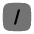 Slash Square Icon from Solar Bold Duotone Set