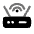 Wi Fi Router Icon from Solar Bold Duotone Set
