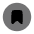 Bookmark Circle Icon from Solar Bold Duotone Set