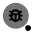 Rounded Magnifer Bug Icon from Solar Bold Duotone Set
