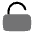 Lock Unlocked Icon from Solar Bold Duotone Set