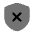 Shield Cross Icon from Solar Bold Duotone Set
