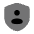 Shield User Icon from Solar Bold Duotone Set