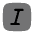 Text Italic Square Icon from Solar Bold Duotone Set