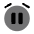 Alarm Pause Icon from Solar Bold Duotone Set