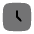 Clock Square Icon from Solar Bold Duotone Set