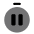 Stopwatch Pause Icon from Solar Bold Duotone Set