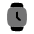 Watch Square Icon from Solar Bold Duotone Set
