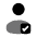 User Check Icon from Solar Bold Duotone Set
