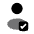 User Check Rounded Icon from Solar Bold Duotone Set