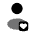User Heart Rounded Icon from Solar Bold Duotone Set