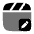 Clapperboard Edit Icon from Solar Bold Duotone Set