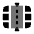 Video Frame Cut 4 Icon from Solar Bold Duotone Set