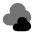 Clouds Icon from Solar Bold Duotone Set