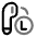 Airbuds Left Icon from Solar Line Duotone Set