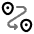 Routing 5 Icon from Solar Line Duotone Set