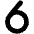 6 Icon from Font Awesome Solid Set