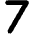 7 Icon from Font Awesome Solid Set