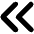 Angles Left Icon from Font Awesome Solid Set
