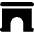 Archway Icon from Font Awesome Solid Set