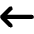 Arrow Left Long Icon from Font Awesome Solid Set