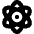 Atom Icon from Font Awesome Solid Set