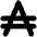 Austral Sign Icon from Font Awesome Solid Set