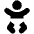 Baby Icon from Font Awesome Solid Set