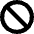 Ban Icon from Font Awesome Solid Set