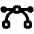 Bezier Curve Icon from Font Awesome Solid Set