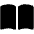 Book Open Icon from Font Awesome Solid Set