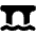 Bridge Water Icon from Font Awesome Solid Set