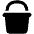 Bucket Icon from Font Awesome Solid Set