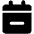 Calendar Minus Icon from Font Awesome Solid Set