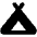 Campground Icon from Font Awesome Solid Set