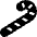 Candy Cane Icon from Font Awesome Solid Set