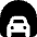 Car Tunnel Icon from Font Awesome Solid Set