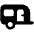 Caravan Icon from Font Awesome Solid Set