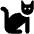 Download free Cat PNG, SVG vector icon from Font Awesome Solid set.