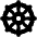 Dharmachakra Icon from Font Awesome Solid Set
