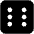 Dice Six Icon from Font Awesome Solid Set