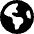 Earth Americas Icon from Font Awesome Solid Set