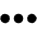Ellipsis Icon from Font Awesome Solid Set