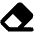 Eraser Icon from Font Awesome Solid Set
