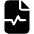 File Waveform Icon from Font Awesome Solid Set