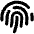Fingerprint Icon from Font Awesome Solid Set