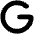 G Icon from Font Awesome Solid Set