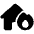 House Fire Icon from Font Awesome Solid Set