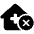 House Medical Circle Xmark Icon from Font Awesome Solid Set